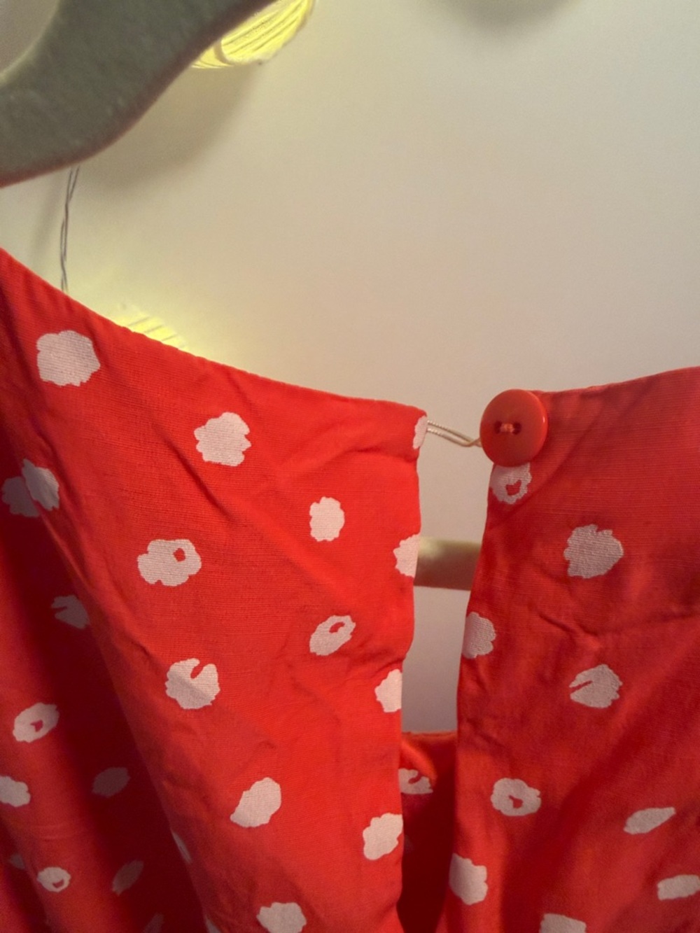 Sheri Martin Red Polka Dot Maxi Dress - Picture 5 of 5